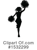 Cheerleader Clipart #1532299 by AtStockIllustration