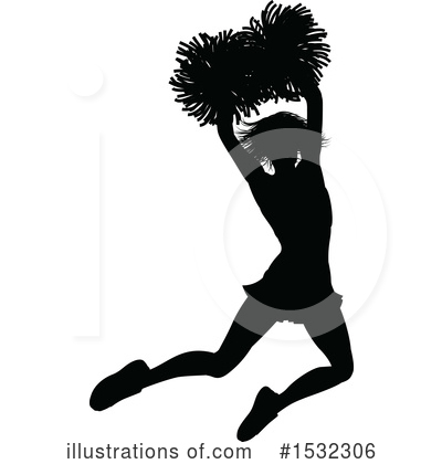 Cheerleader Clipart #1532306 by AtStockIllustration