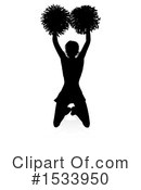 Cheerleader Clipart #1533950 by AtStockIllustration