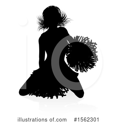 Royalty-Free (RF) Cheerleader Clipart Illustration by AtStockIllustration - Stock Sample #1562301