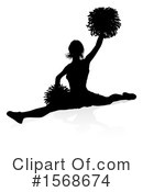 Cheerleader Clipart #1568674 by AtStockIllustration