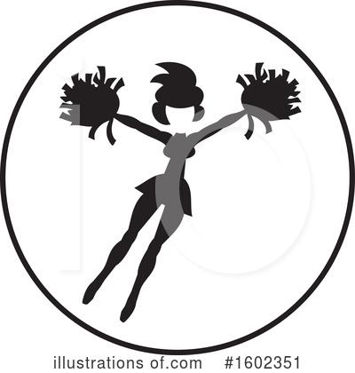 Royalty-Free (RF) Cheerleader Clipart Illustration by Johnny Sajem - Stock Sample #1602351