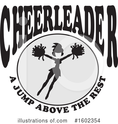 Royalty-Free (RF) Cheerleader Clipart Illustration by Johnny Sajem - Stock Sample #1602354
