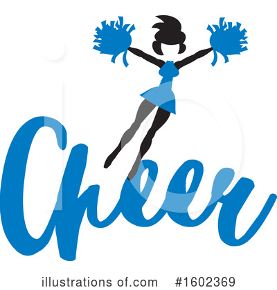 Royalty-Free (RF) Cheerleader Clipart Illustration by Johnny Sajem - Stock Sample #1602369