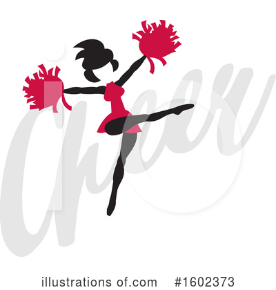 Royalty-Free (RF) Cheerleader Clipart Illustration by Johnny Sajem - Stock Sample #1602373