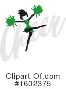 Cheerleader Clipart #1602375 by Johnny Sajem