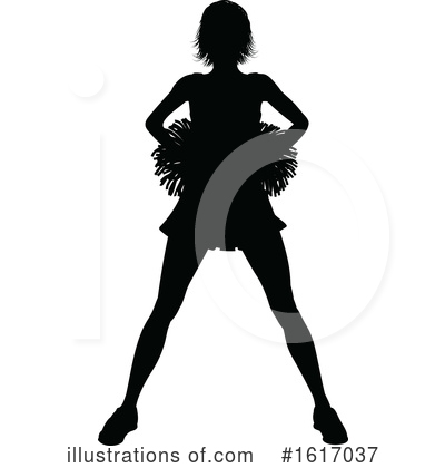 Royalty-Free (RF) Cheerleader Clipart Illustration by AtStockIllustration - Stock Sample #1617037