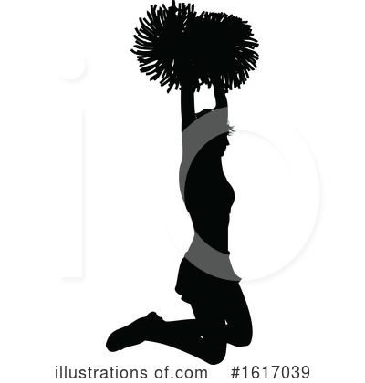 Royalty-Free (RF) Cheerleader Clipart Illustration by AtStockIllustration - Stock Sample #1617039