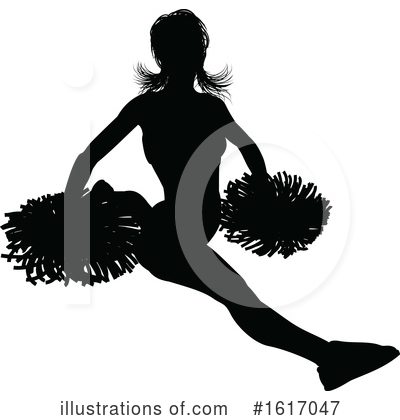 Royalty-Free (RF) Cheerleader Clipart Illustration by AtStockIllustration - Stock Sample #1617047