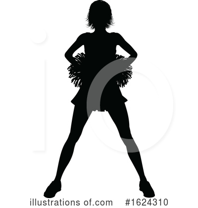 Cheerleader Clipart #1624310 by AtStockIllustration