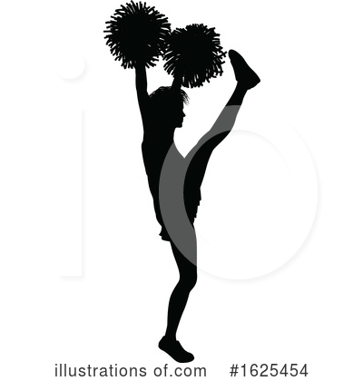 Royalty-Free (RF) Cheerleader Clipart Illustration by AtStockIllustration - Stock Sample #1625454