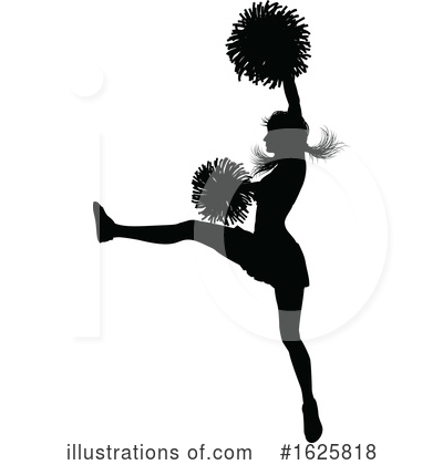 Royalty-Free (RF) Cheerleader Clipart Illustration by AtStockIllustration - Stock Sample #1625818