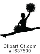 Cheerleader Clipart #1637500 by AtStockIllustration