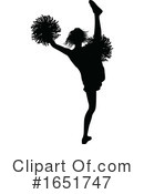 Cheerleader Clipart #1651747 by AtStockIllustration