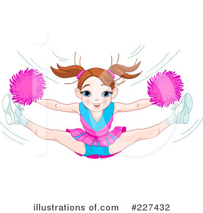 Cheerleaders Clipart #227432 by Pushkin