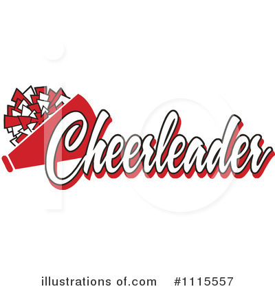 Royalty-Free (RF) Cheerleading Clipart Illustration by Johnny Sajem - Stock Sample #1115557