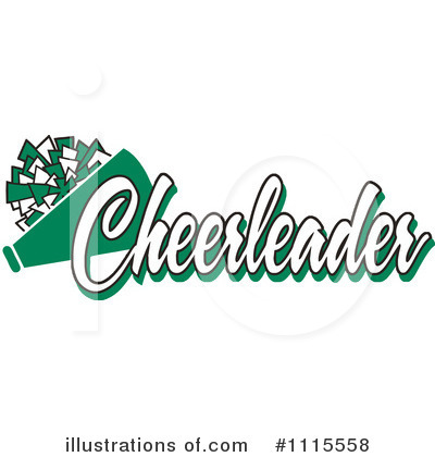 Royalty-Free (RF) Cheerleading Clipart Illustration by Johnny Sajem - Stock Sample #1115558