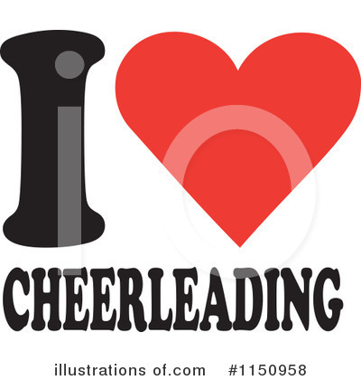 Royalty-Free (RF) Cheerleading Clipart Illustration by Johnny Sajem - Stock Sample #1150958
