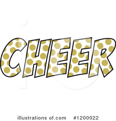 Royalty-Free (RF) Cheerleading Clipart Illustration by Johnny Sajem - Stock Sample #1200022