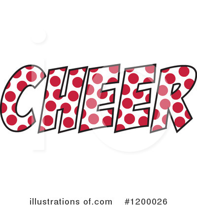 Royalty-Free (RF) Cheerleading Clipart Illustration by Johnny Sajem - Stock Sample #1200026