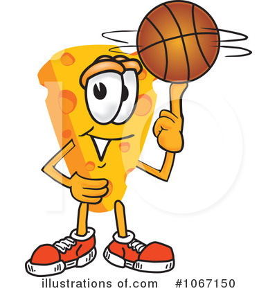 Royalty-Free (RF) Cheese Character Clipart Illustration by Mascot Junction - Stock Sample #1067150
