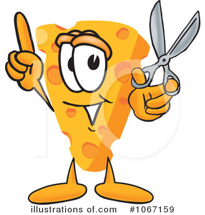 Royalty-Free (RF) Cheese Character Clipart Illustration by Mascot Junction - Stock Sample #1067159