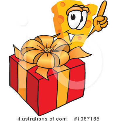 Royalty-Free (RF) Cheese Character Clipart Illustration by Mascot Junction - Stock Sample #1067165