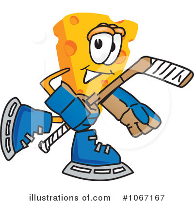 Royalty-Free (RF) Cheese Character Clipart Illustration by Mascot Junction - Stock Sample #1067167