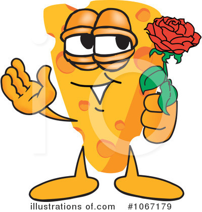 Royalty-Free (RF) Cheese Character Clipart Illustration by Mascot Junction - Stock Sample #1067179