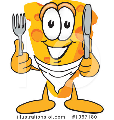 Royalty-Free (RF) Cheese Character Clipart Illustration by Mascot Junction - Stock Sample #1067180