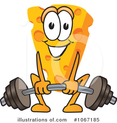 Royalty-Free (RF) Cheese Character Clipart Illustration by Mascot Junction - Stock Sample #1067185
