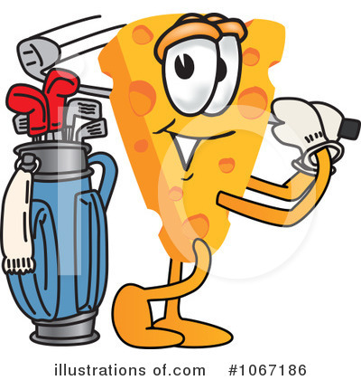Royalty-Free (RF) Cheese Character Clipart Illustration by Mascot Junction - Stock Sample #1067186