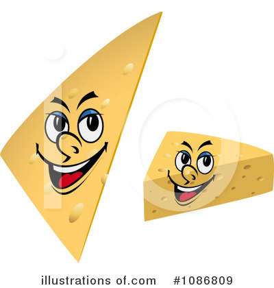 Royalty-Free (RF) Cheese Clipart Illustration by Vector Tradition SM - Stock Sample #1086809
