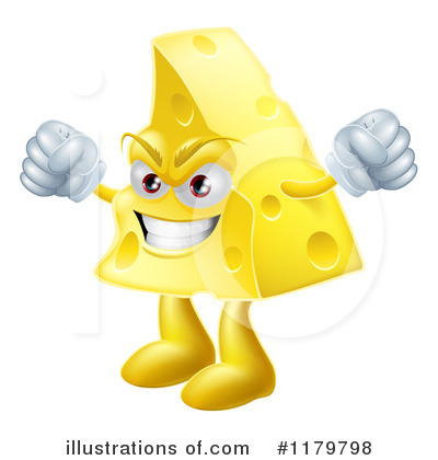 Royalty-Free (RF) Cheese Clipart Illustration by AtStockIllustration - Stock Sample #1179798