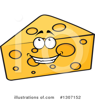 Royalty-Free (RF) Cheese Clipart Illustration by Vector Tradition SM - Stock Sample #1307152