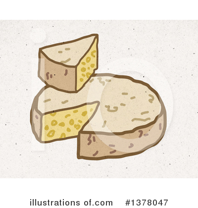 Royalty-Free (RF) Cheese Clipart Illustration by NL shop - Stock Sample #1378047