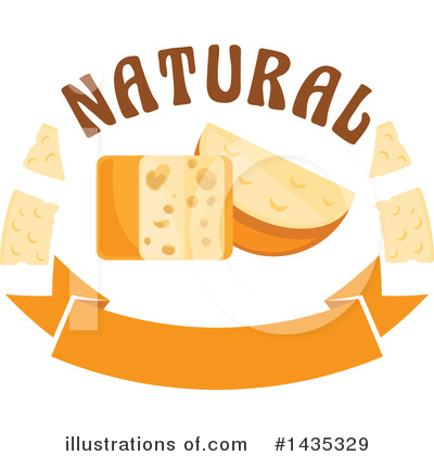 Royalty-Free (RF) Cheese Clipart Illustration by Vector Tradition SM - Stock Sample #1435329