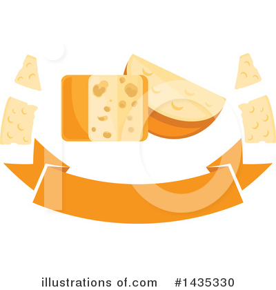 Royalty-Free (RF) Cheese Clipart Illustration by Vector Tradition SM - Stock Sample #1435330