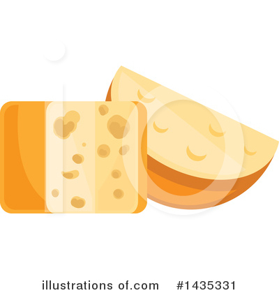 Royalty-Free (RF) Cheese Clipart Illustration by Vector Tradition SM - Stock Sample #1435331