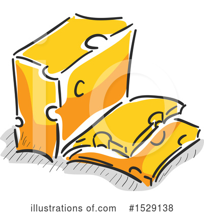 Royalty-Free (RF) Cheese Clipart Illustration by BNP Design Studio - Stock Sample #1529138
