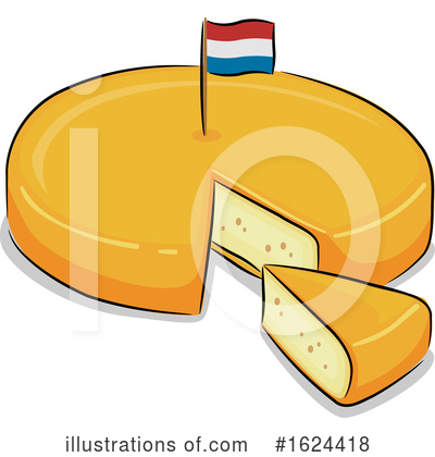 Royalty-Free (RF) Cheese Clipart Illustration by BNP Design Studio - Stock Sample #1624418