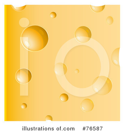 Royalty-Free (RF) Cheese Clipart Illustration by Oligo - Stock Sample #76587