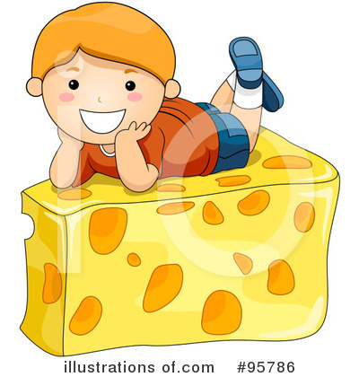 Royalty-Free (RF) Cheese Clipart Illustration by BNP Design Studio - Stock Sample #95786