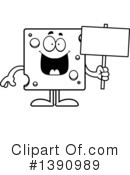 Cheese Mascot Clipart #1390989 by Cory Thoman