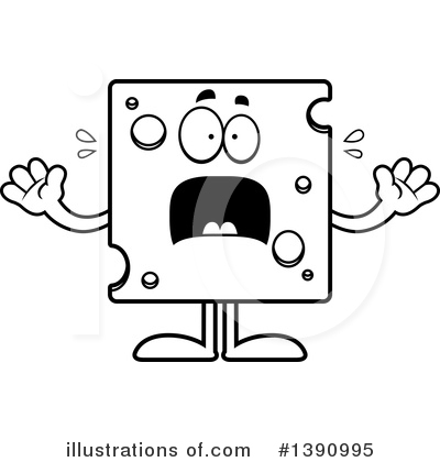 Royalty-Free (RF) Cheese Mascot Clipart Illustration by Cory Thoman - Stock Sample #1390995