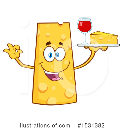 Cheese Mascot Clipart #1531382 by Hit Toon