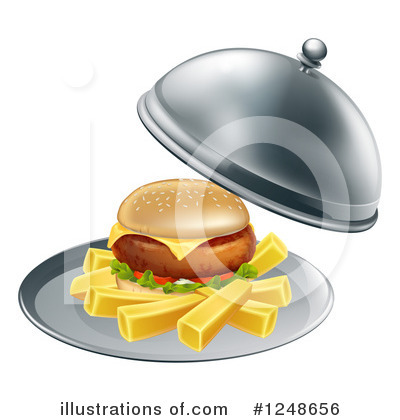 Hamburger Clipart #1248656 by AtStockIllustration
