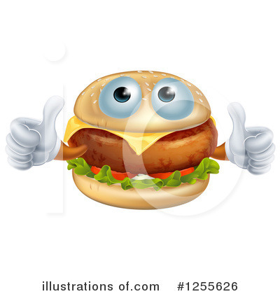 Hamburger Clipart #1255626 by AtStockIllustration