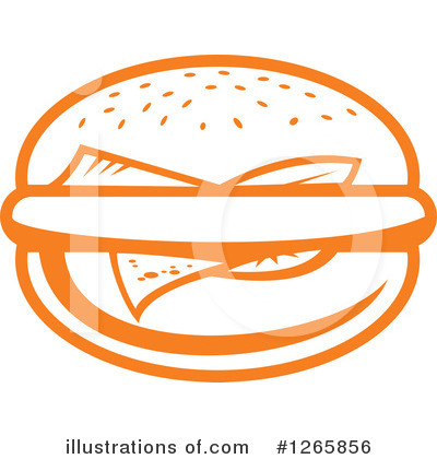 Royalty-Free (RF) Cheeseburger Clipart Illustration by Vector Tradition SM - Stock Sample #1265856