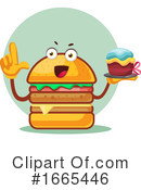 Cheeseburger Clipart #1665446 by Morphart Creations